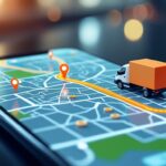 suivez en temps réel la géolocalisation de votre camion de livraison grâce à notre carte interactive facile à utiliser via le suivi de commande.